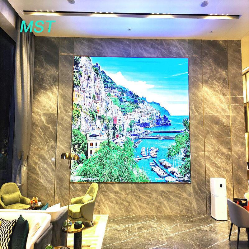 شاشة عرض LED داخلية RGB ثابتة SMD1212 لمراكز التسوق