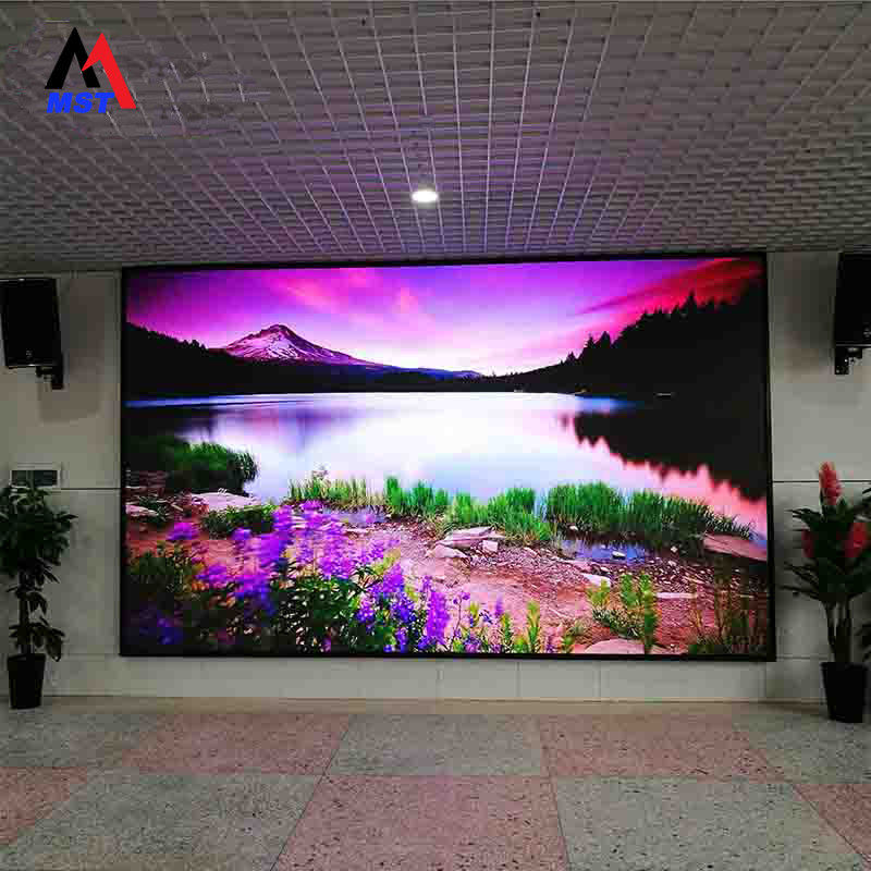 شاشة عرض LED داخلية RGB ثابتة SMD1212 لمراكز التسوق