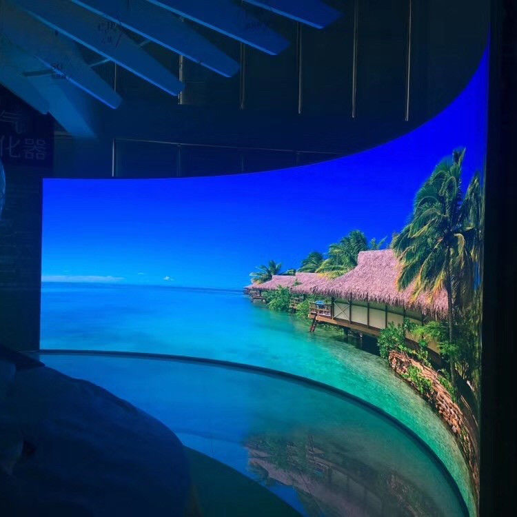 عرض RGB HD للمسرح LED متعدد الألوان مرن للحفلات الموسيقية