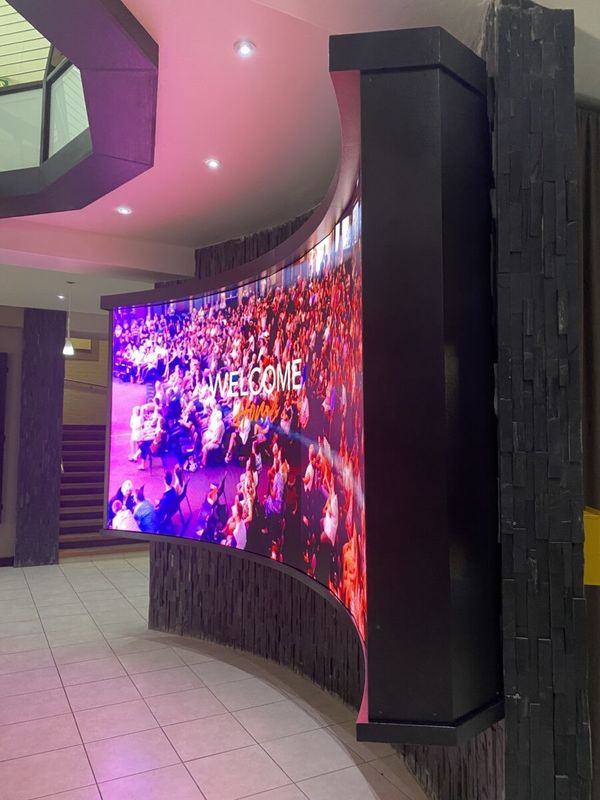 عرض RGB HD للمسرح LED متعدد الألوان مرن للحفلات الموسيقية