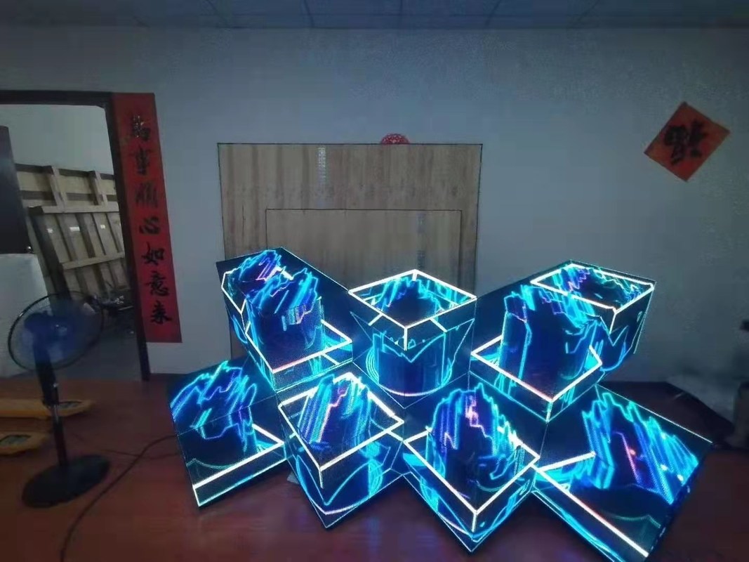 P2 P2.5 P3.91 تكنولوجيا الشاشة المبتكرة ، مكتب DJ LED داخلي RGB