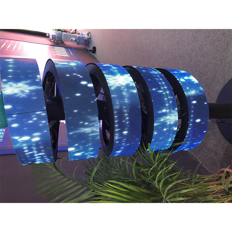 شاشات LED للمسرحيات الداخلية SMD P4.81 كبيرة كامل اللون مرنة