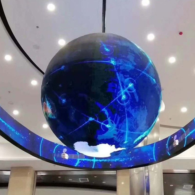 شاشة عرض LED خفيفة الوزن مرنة الحائط الشاشة متعددة الألوان 2mm مساحة البكسل