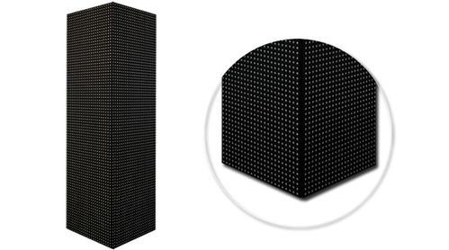 حائط فيديو LED منحني بدون مسام ، عرض LED العرض الوحدة الناعمة